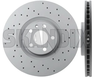 Brake disc Front axle perforated internally vented Sport Brake disc  (1067296) - Volvo S60 (2019-), S90, V90 (2017-), V60 (2019-), V60 CC (2019-), V90 CC, XC40/EX40, XC60 (2018-), XC90 (2016-) - brake disc front axle perforated internally vented sport brake disc brake rotor brakerotors rotors zimmermann Zimmermann abe  abe  18 18inch 2 345 345mm additional and axle brake certification disc fits front general inch info info  internally left mm note perforated pieces please right sport vented with