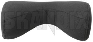 Pillow Comfort neck pillow Head rest charcoal 31470559 (1067393) - Volvo universal - childrenpillow cushion nordic pillow comfort neck pillow head rest charcoal souvenir swedenholidays swedenvacations swedishpillow travelpillow Genuine charcoal comfort fabric head neck pillow rest wool
