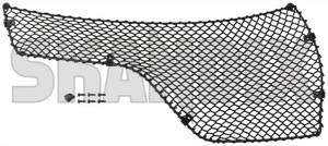 Safety net Trunk left Luggage net bag Nylon 30721556 (1067436) - Volvo XC60 (-2017) - bootloadernets boots cargonets compartment nets divider nets interior nets luggagenets partition nets protective nets safety net trunk left luggage net bag nylon Genuine bag left luggage net nylon trunk