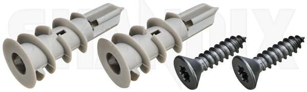 Mounting kit Footrest 31408573 (1067476) - Volvo S60, V60 (2011-2018), V40 (2013-), V40 CC, XC60 (-2017) - Keywords: mounting kit footrest Genuine 1067475 footrest