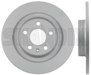 Brake disc Rear axle non vented 31423721 (1067975) - Volvo S60 (2019-), S90, V90 (2017-), V60 (2019-), V60 CC (2019-), V90 CC, XC60 (2018-) - brake disc rear axle non vented brake rotor brakerotors rotors zimmermann Zimmermann 16 16inch 2 302 302mm additional and axle fits inch info info  left mm non note pieces please rear right rk01 solid vented