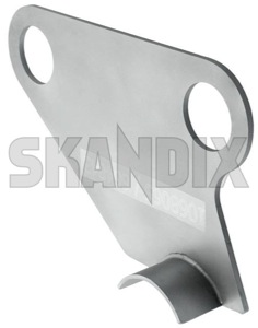 Bracket, Exhaust Intermediate pipe centre 664843 (1068065) - Volvo P1800 - 1800e bracket exhaust intermediate pipe centre hangers holders holding brackets mountings mounts p1800e silencermounts skandix SKANDIX centre intermediate pipe stainless steel