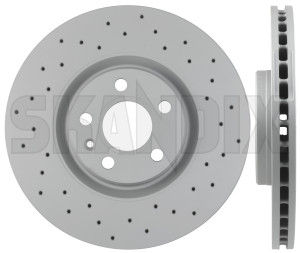 Brake disc Front axle perforated internally vented Sport Brake disc 31665446 (1068092) - Volvo S60 (2019-), S90, V90 (2017-), V60 (2019-), V60 CC (2019-), V90 CC, XC60 (2018-) - brake disc front axle perforated internally vented sport brake disc brake rotor brakerotors rotors zimmermann Zimmermann abe  abe  17 17inch 2 322 322mm additional axle brake certification disc front general inch info info  internally mm note perforated pieces please rc02 sport vented with