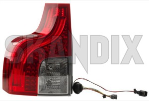Combination taillight left lower 31335506 (1068128) - Volvo XC90 (-2014) - backlight combination taillight left lower taillamp taillight Genuine bulb holder included led left lower seal with