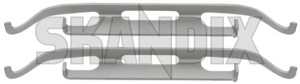 Montagesatz, Bremsbelag Vorderachse 30760612 (1068363) - Volvo XC60 (-2017), XC90 (-2014) - anbaukit anbausatz anbauset befestigung befestigungsatz befestigungskit befestigungsset bremsbelagmontagesatz bremsbelagsatz bremskloetze bremsklotzmontagesatz bremskoetze bremssteinmontagesatz cross country einbaukit einbausatz einbauset gelaendewagen montagekit montagesaetze montagesatz montagesatz bremsbelag vorderachse montageset scheibenbremsbelagmontagesatz stiftesatz suv xc xc60 xc90 zubehoerkit zubehoersatz zubehoerset Hausmarke 17 17zoll 328 328mm mm vorderachse vorderer vorne zoll