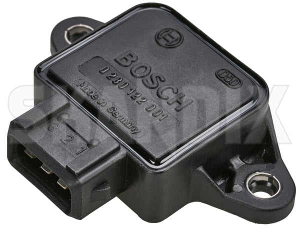Sensor, Throttle position 1336385 (1068411) - Volvo 400, 850, 900, C70 (-2005), S70, V70 (-2000), S90, V90 (-1998), V70 XC (-2000) - ОЕ-Numbers: 3345039, 3450030, 3451671 - Keywords: potentiometer sensor throttle position Genuine