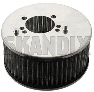Performance Air filter tall rear Dual carburettor SU HIF6  (1068460) - Volvo 140 - airfilters performance air filter tall rear dual carburettor su hif6 sports Own-label carburetor carburettor connector crankcase double dual hif6 high rear stage stud su tall twin two twostage ventilation without