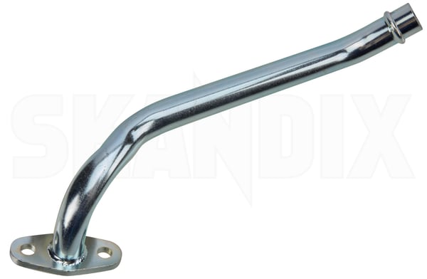 Oil pipe Turbo charger outtake 8658599 (1068569) - Volvo S60 (-2009), S80 (-2006), V70 P26, XC70 (2001-2007) - Keywords: oil pipe turbo charger outtake oilpipe oiltube skandix SKANDIX charger gasketseal gasket seal outtake turbo without