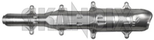 Heat shield Middle silencer 9432569 (1068710) - Volvo 850, C70 (-2005), S70, V70 (-2000) - heat shield middle silencer Genuine awd middle silencer without