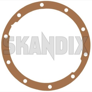 Gasket, Differential 87670 (1068872) - Volvo 120, 130, 220, PV - gasket differential packning seal Own-label      axle cover differential env envaxle envdifferential envrearaxle envrearaxledifferential front gasket housing rearaxle rearaxledifferential system