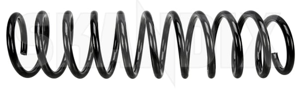 Suspension spring Rear axle 30818687 (1069038) - Volvo S40, V40 (-2004) - Keywords: suspension spring rear axle Own-label 1b 2 additional adjustment axle brown for height info info  magenta note pieces please purple rear ride vehicles without