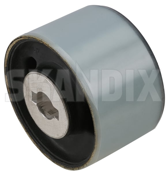 Bushing, Suspension Rear axle Differential mount left upper 31367732 (1069120) - Volvo S60, V60, V60 CC (2019-), S90, V90 (2017-), V40 Cross Country, V90 CC, XC60 (2018-), XC60 (-2017), XC90 (2016-) - Keywords: bushing suspension rear axle differential mount left upper bushings chassis Own-label axle barrelbushings damperbushings differential differentialbushings differentialmountingbushings left mount rear upper