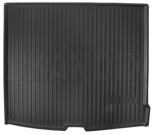 Trunk mat charcoal Synthetic material 32353878 (1069244) - Volvo XC60 (2018-) - trunk mat charcoal synthetic material Genuine bowl charcoal high mat material plastic synthetic
