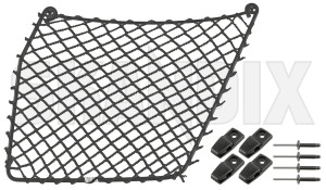 Safety net Trunk left Luggage net bag black (offblack) 30721695 (1069356) - Volvo C30 - bootloadernets boots cargonets compartment nets divider nets interior nets luggagenets partition nets protective nets safety net trunk left luggage net bag black offblack safety net trunk left luggage net bag black offblack  Genuine offblack  offblack  bag black left luggage net trunk