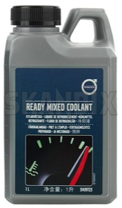 Antifreeze 1 l Ready-mix 31439723 (1069492) - Volvo universal - antifreeze 1 l ready mix antifreeze 1 l readymix engine coolants radiators Genuine g11  g11  1 1l blue canister green l readymix ready mix