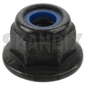 Lock nut with plastic-insert with Collar with metric Thread M6 painted 985954 (1069527) - Volvo universal ohne Classic - lock nut with plastic insert with collar with metric thread m6 painted lock nut with plasticinsert with collar with metric thread m6 painted nuts Genuine collar hexagon m6 metric outer painted plasticinsert plastic insert thread with