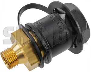 Valve Air conditioner High pressure side 30754018 (1069815) - Volvo C70 (2006-), S40, V50 (2004-) - valve air conditioner high pressure side Genuine air conditioner drive for hand high left leftrighthand left right hand lefthanddrive lhd pressure rhd right righthanddrive side traffic