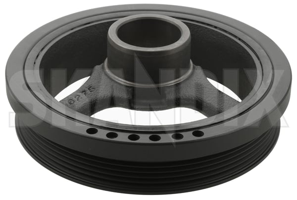 Belt pulley, Crankshaft 12565992 (1070125) - Saab 9-3 (2003-) - Keywords: belt pulley crankshaft Genuine Hedin Saab Parts dampener vibration with