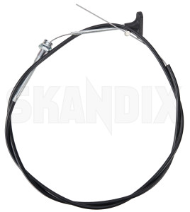 Cable, Choke Replacement  (1070300) - Volvo P1800 - 1800e cable choke replacement choke wire cold start device p1800e Own-label      compartment dashboard drive engine for hand in left lefthand left hand lefthanddrive lhd replacement reversing the vehicles