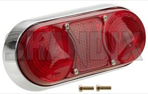 Combination taillight red-red  (1070322) - Volvo P1800 - 1800e backlight combination taillight red red combination taillight redred p1800e taillamp taillight skandix SKANDIX redred red red