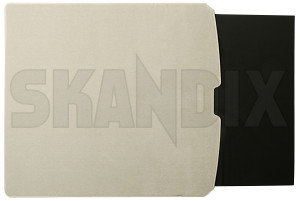 Trunk mat blonde Synthetic material Textile 39842844 (1070431) - Volvo XC90 (2016-) - trunk mat blonde synthetic material textile Genuine 5 blonde cloth fabric fleece material plastic reversiblefolding reversible folding synthetic textile woven