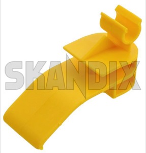 Clip, Interior panel Headlining 3511391 (1070573) - Volvo 850, V70 (-2000), V70 XC (-2000) - clamps clip interior panel headlining skandix SKANDIX headlining rear yellow