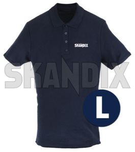 Polo Shirt SKANDIX Logo L  (1070635) - universal  - polo shirt skandix logo l polohemd poloshirt poloshirt  polo shirt shirt Hausmarke 1/2 12 1 2 aermellaenge bestickt blau blauer damen dunkelblau dunkelblauer l logo skandix tshirt t shirt