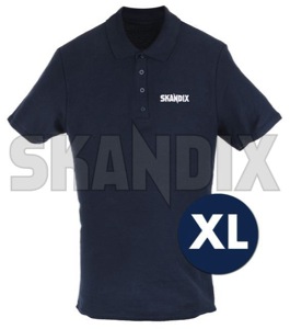 Polo Shirt SKANDIX Logo XL  (1070636) - universal  - polo shirt skandix logo xl polohemd poloshirt poloshirt  polo shirt shirt Hausmarke 1/2 12 1 2 aermellaenge bestickt blau blauer damen dunkelblau dunkelblauer logo skandix tshirt t shirt xl