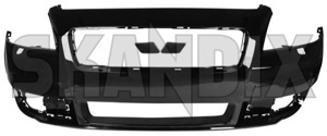 Bumper cover front painted black 39885332 (1070716) - Volvo C30 - bumper cover front painted black Genuine 019 black cleaning for front headlights high painted pressure vehicles with