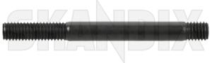 Stud, Exhaust manifold 17990 (1071258) - Volvo PV - grub screws headless screws setscrews stud exhaust manifold threaded bolts threaded pins Own-label 80 80mm exhaust intake manifold mm