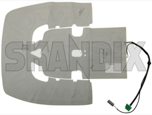 Heating element, Seat heating Front seat Seat surface 30727670 (1071287) - Volvo S80 (2007-), V70 (2008-), XC70 (2008-) - heating element seat heating front seat seat surface Genuine 2lxx belt beltreminder buzzers cushion elxx flxx for front lower reminders seat seatbeltreminders seats surface vehicles ventilated warners warning with without