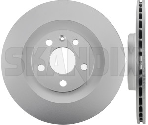 Brake disc Rear axle internally vented 31471816 (1071355) - Volvo S60, V60, V60 CC (2019-), S90, V90 (2017-), V90 CC, XC60 (2018-), XC90 (2016-) - brake disc rear axle internally vented brake rotor brakerotors rotors Own-label 17 17inch 2 320 320mm additional and axle fits inch info info  internally left mm note pieces please rear right rk02 vented