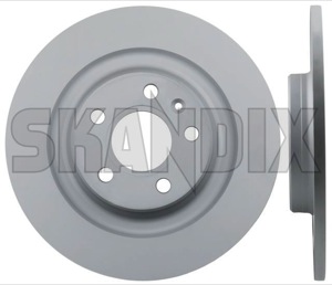 Brake disc Rear axle non vented 32300123 (1071368) - Volvo XC40/EX40 - brake disc rear axle non vented brake rotor brakerotors rotors zimmermann Zimmermann 16 16inch 2 296 296mm additional axle inch info info  mm non note pieces please rear rk01 solid vented