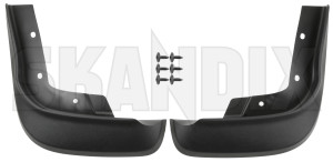 Mud flap front Kit for both sides 31359683 (1071429) - Volvo XC60 (-2017) - mud flap front kit for both sides Own-label addon add on black both drivers for front kit left material passengers right side sides with