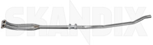 Downpipe double tube  (1071483) - Volvo 140 - downpipe double tube exhaust pipe header pipe Own-label double tube