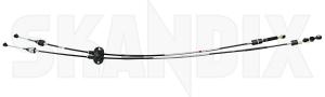 Gearshift cable, Manual transmission 30783297 (1071593) - Volvo C30, S40, V50 (2004-) - gearshift cable manual transmission shiftcable transmissioncable Genuine drive for hand left leftrighthand left right hand lefthanddrive lhd rhd right righthanddrive traffic