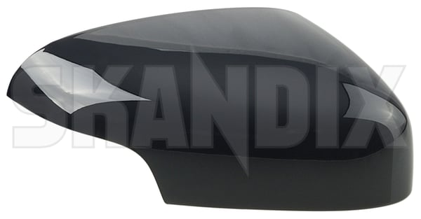 Cover cap, Outside mirror right deep blue 39850600 (1071606) - Volvo S40 (2004-), S60 (-2009), V50, V70 P26 (2001-2007) - ОЕ-Numbers: 39894918 - Keywords: cover cap outside mirror right deep blue mirrorblinds mirrorcovers Genuine 613 blue deep painted right