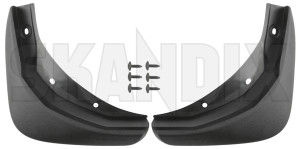 Mud flap front Kit for both sides 31439243 (1071881) - Volvo S90, V90 (2017-) - mud flap front kit for both sides Genuine black both drivers for front kit left passengers right side sides