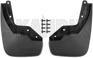 Mud flap front Kit for both sides 32321854 (1071935) - Volvo XC40/EX40 - mud flap front kit for both sides Genuine black both cb01 cb03 drivers for front kit left passengers right side sides