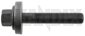 Central bolt 32140045 (1071998) - Volvo C30, S40 (2004-), S60, V60 (2011-2018), S80 (2007-), V40 (2013-), V40 (2013-), V40 CC, V50, V70 (2008-) - belt pulley bolts central bolt crankshaft center screws dampener vibration dampers screws Genuine belt bolt crankshaft do more not once part pulley pulley  stretch than use