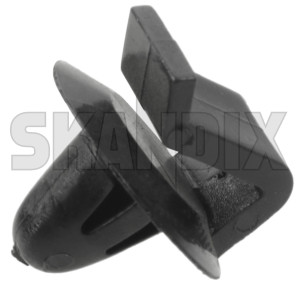 Clip, hat rack Hat shelf 1297201 (1072173) - Volvo 700 - clip hat rack hat shelf staple clips Genuine black hat shelf