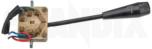 Scheibenwischerschalter geprüftes Gebrauchtteil 7334857 (1072314) - Saab 95, 96 - Keywords: 95 96 lenkstockschalter schalter scheibenwischerschalter scheibenwischerschalter geprueftes gebrauchtteil waehlhebelschalter wahlhebelschalter wischerschalter wischerwascherschalter Hausmarke gebrauchtteil geprueftes