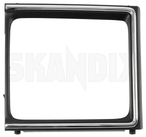 Frame, headlight right 1246603 (1072406) - Volvo 200 - frame headlight right Genuine headlights right square usa without