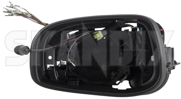 Outside mirror left 30745255 (1073443) - Volvo S60 (-2009), S80 (-2006), V70 P26 (2001-2007), XC70 (2001-2007) - ОЕ-Numbers: 30634761 - Keywords: outside mirror left Genuine drive  drive electronically foldable glass housing inner left light memory mirror part unit unit  with without
