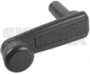 Window crank grey 1380848 (1073484) - Volvo 700, 900 - window crank grey window lifter window regulator window winder windowlifter windowregulator windowwinder skandix SKANDIX cover grey strip with
