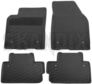 Floor accessory mats Rubber black (offblack) consists of 4 pieces 39807171 (1073594) - Volvo C30 - floor accessory mats rubber black offblack consists of 4 pieces Genuine offblack  offblack  4 5971 5x7x 5xbx antislip anti slip black consists drive field for four front hand left lefthand left hand lefthanddrive lhd non nonslip of pieces rear rubber slip vehicles with
