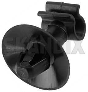 Clip 9146812 (1073721) - Volvo 900, C30, C70 (2006-), S40 (2004-), S90, V90 (-1998), V40 (2013-), V40 CC, V50 - clip staple clips Genuine cover for heater independent valve vehicles with