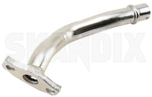 Oil pipe 30637205 (1073838) - Volvo C30, C70 (2006-), S40, V50 (2004-), S60, V60, S60 CC, V60 CC (2011-2018), S80 (2007-), V40 (2013-), V40 CC, V70, XC70 (2008-), XC60 (-2017) - oil pipe oilpipe oiltube Genuine charger outtake turbo