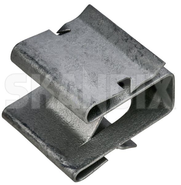 Clip, Bumper mount 9265331 (1073855) - Saab 9000 - Keywords: clip bumper mount Genuine Hedin Saab Parts air baffle clamp clip plate rear