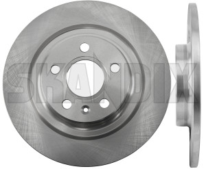 Brake disc Rear axle non vented 32300123 (1074525) - Volvo XC40/EX40 - brake disc rear axle non vented brake rotor brakerotors rotors Own-label 16 16inch 2 296 296mm additional and axle fits inch info info  left mm non note pieces please rear right rk01 solid vented